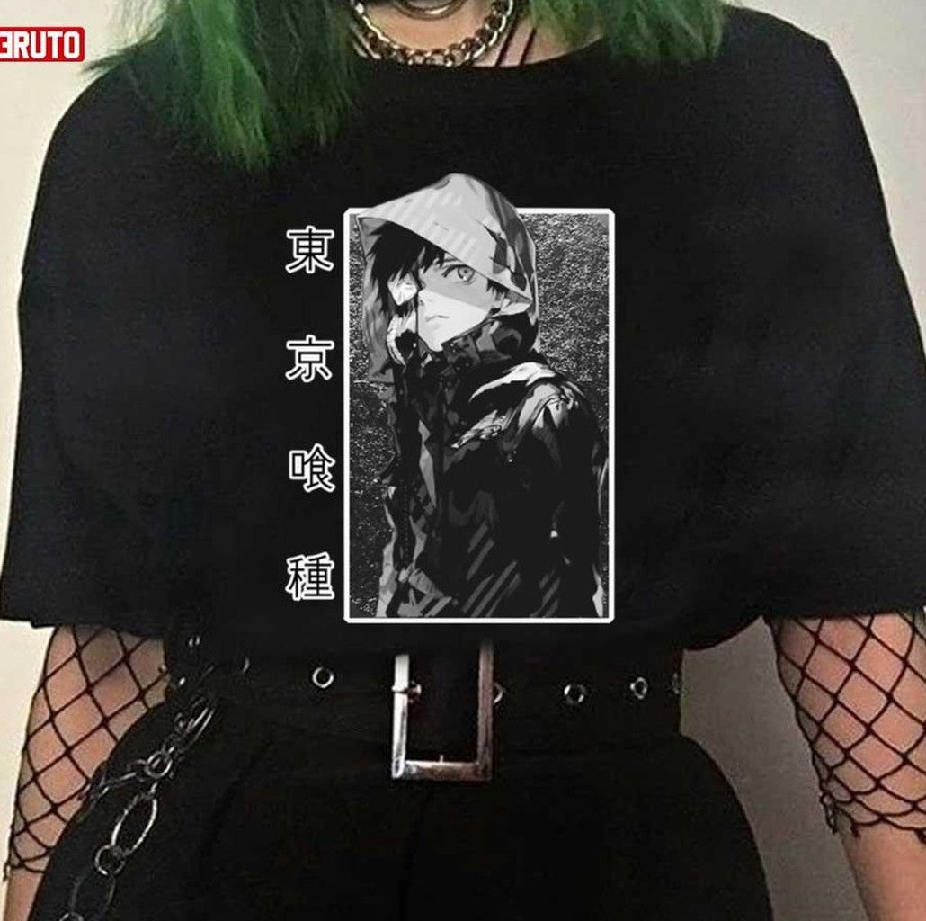 Anime Kaneki Ke Japanese Design Art Unisex T-Shirt