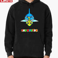 The Doctor Chased By A Shark Valentino Rossi Unisex Hoodie