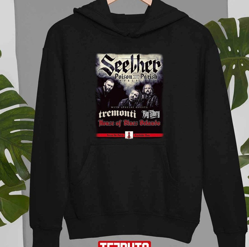 Oison Parish Seether Tour 2018 2019 Concert Unisex T-Shirt