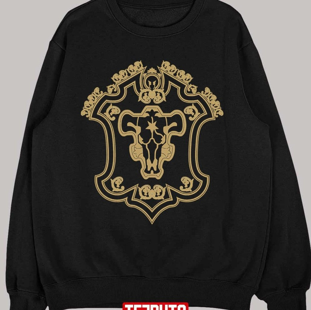 Black Bull Symbol Black Clover Anime Unisex T-Shirt