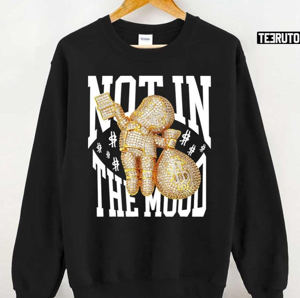 Not In The Mood Lil Tjay Design Unisex T-shirt