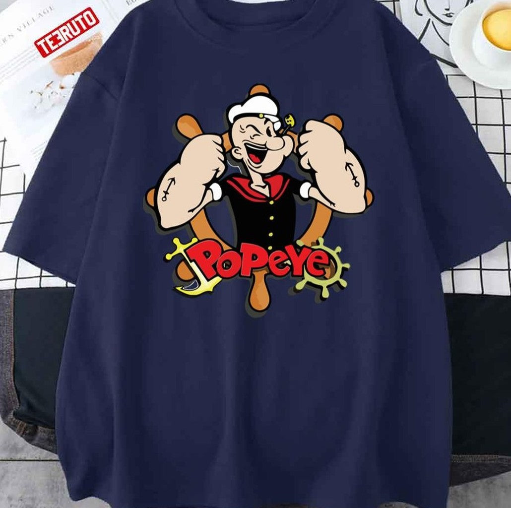 Popeye The Sailor Old Cartoon Art Work Unisex Sweatshirt