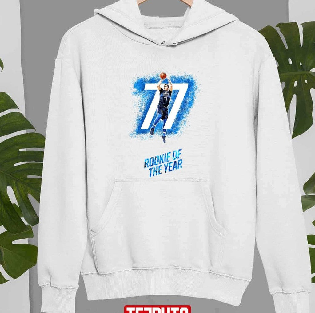 Rookie Of The Year Luka Doncic Basketball Artwork Unisex Sweatshirt