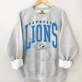Vintage Detroit Football Sweatshirt, Vintage Sweatshirt, Game Day Pullover, Detroit Fan Gifts, Retro Game Day Sweatshirt, Trendy Shirt Football Fan Gi