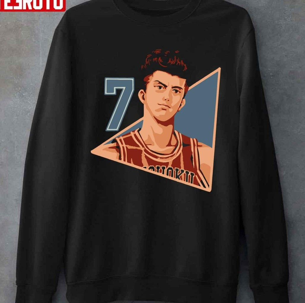 Number 7 Slam Dunk Retro Vintage Unisex T-Shirt