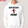 Mohamed Salah Egyptian King Football Design Unisex Hoodie