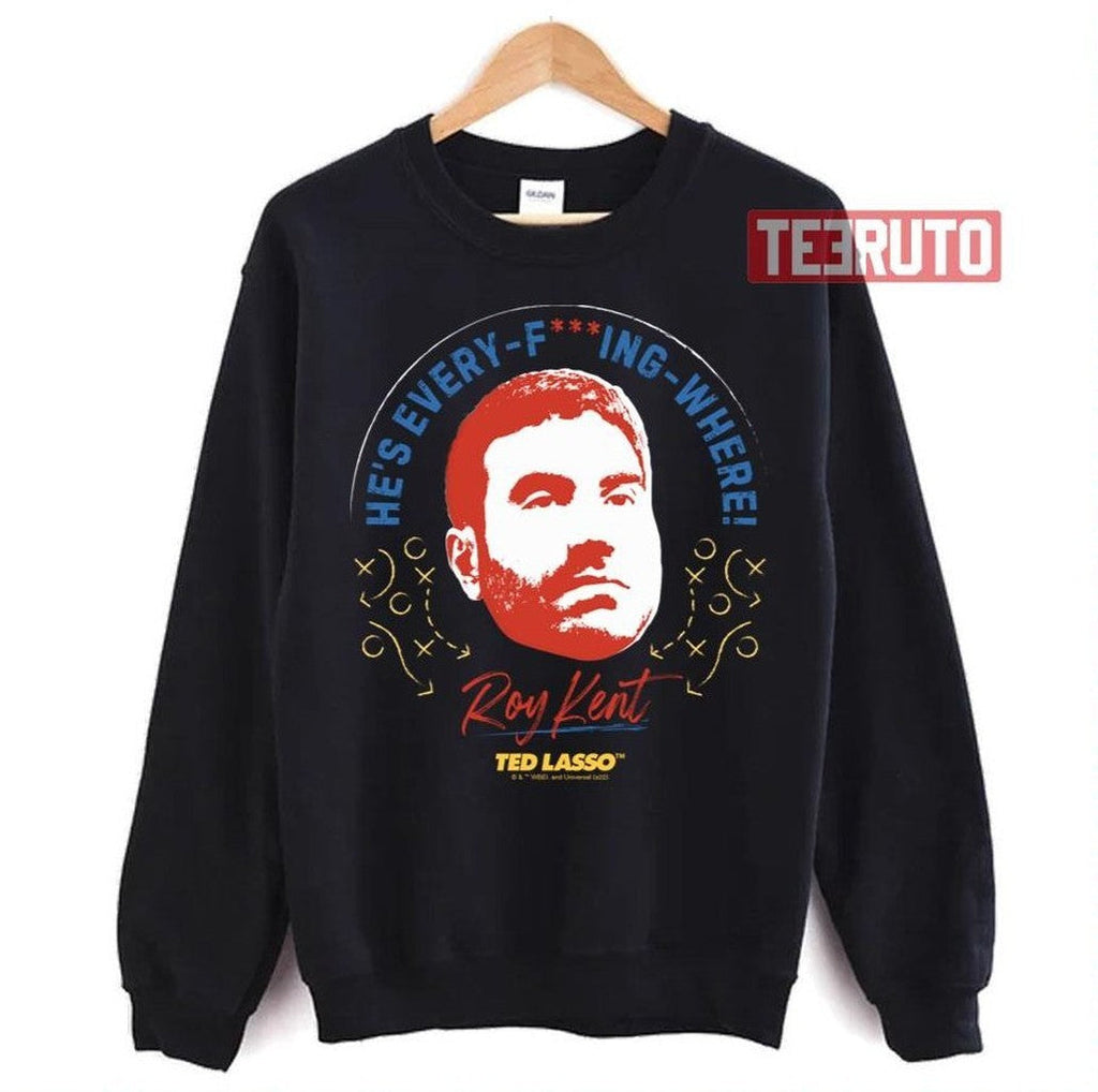 Roy Kent He's Every Where Ted Lasso Unisex Tank Top