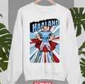 Superhero Goal Machine Artwork Erling Haaland Unisex Sweatshirt
