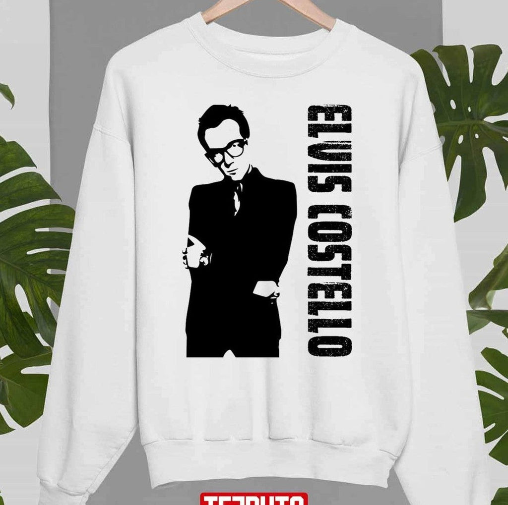 Singer Songwriter Elvis Costello Art Unisex T-shirt