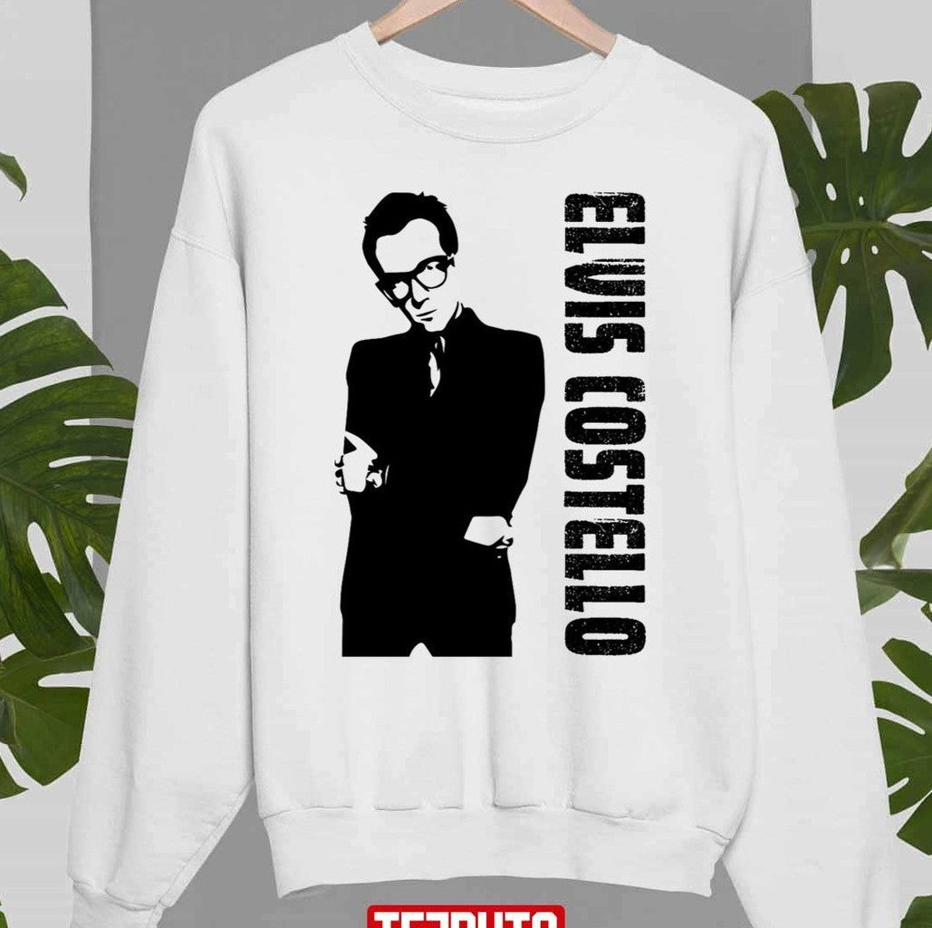 Singer Songwriter Elvis Costello Art Unisex T-shirt