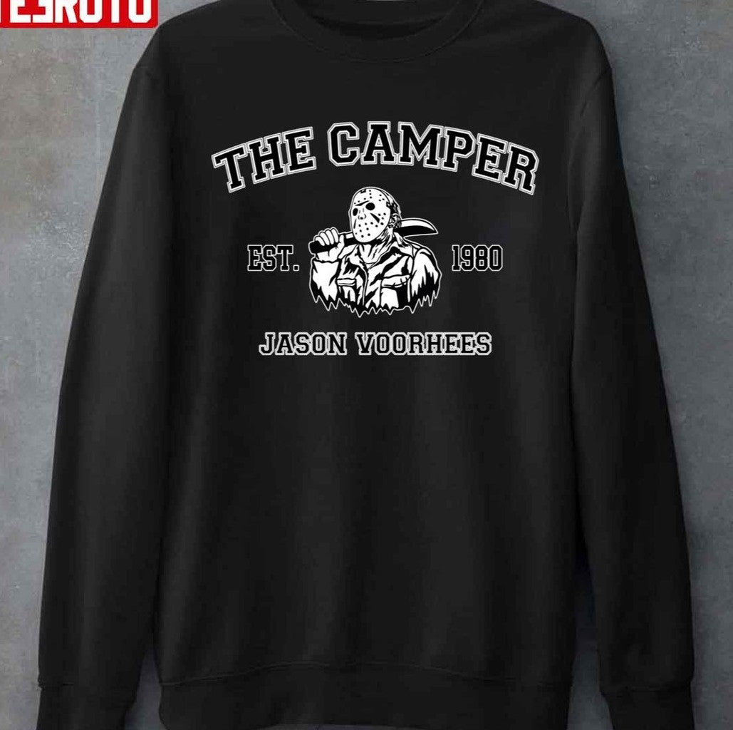 The Camper Est 1980 Horror Jason Voorhees Unisex Sweatshirt