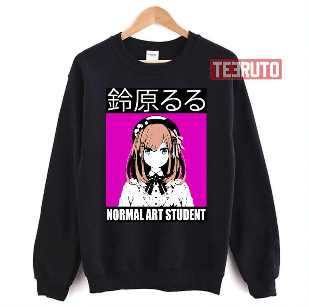 Anime Nijisanji Suzuhara Lulu Art Student Unisex T-Shirt