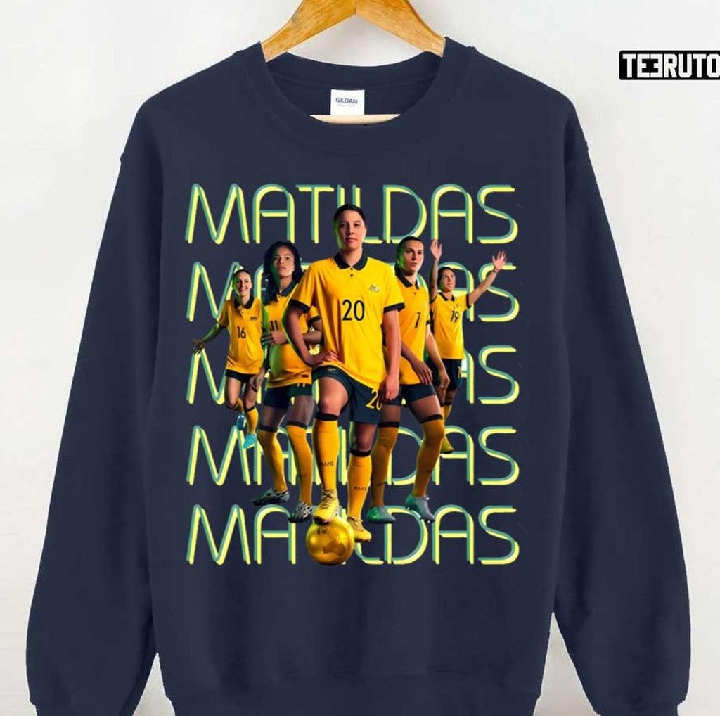 Australia Soccer Team Girl Matildas Unisex T-Shirt