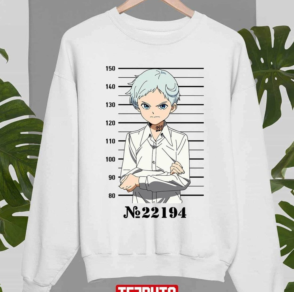 No 22194 Norman The Promised Neverland Character Unisex Sweatshirt