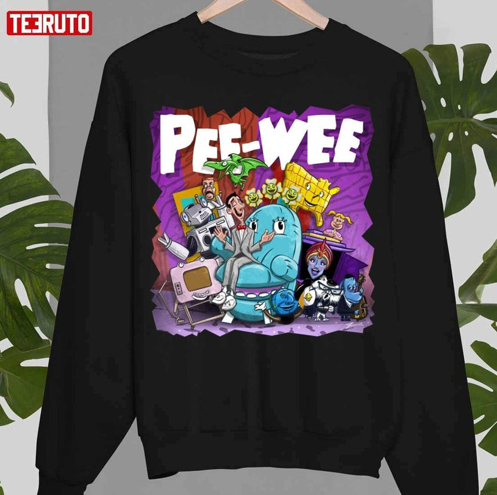 Pee Weethrow Back Large Marge Unisex T-Shirt