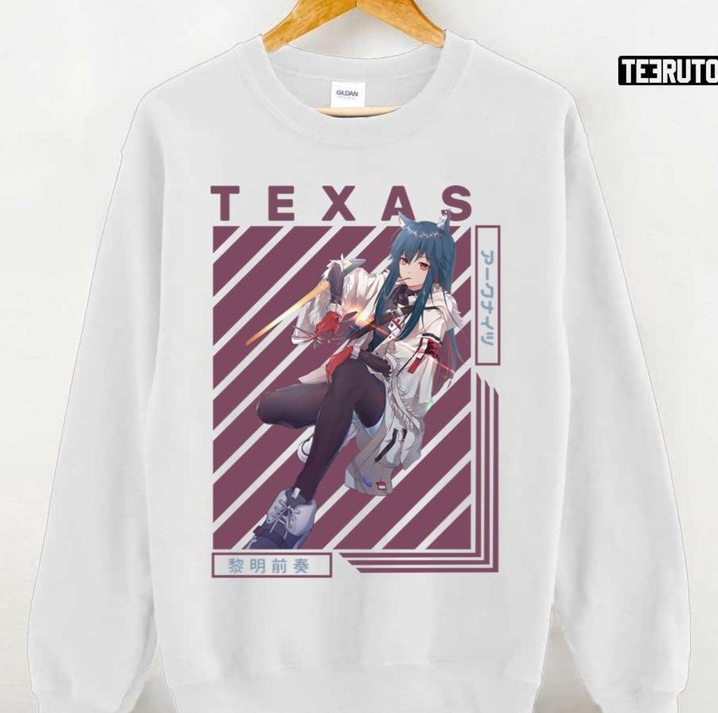 Texas Arknights Retro Unisex Hoodie