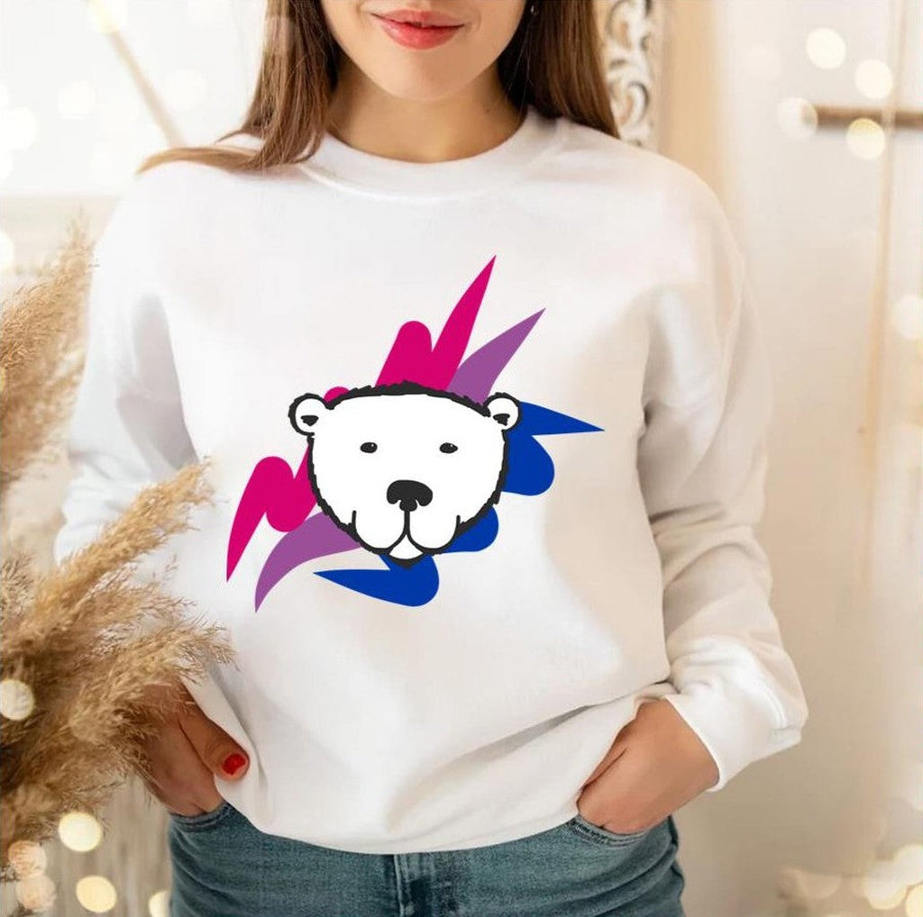 Polar No Caption Lgbtq Pride Month Bi Unisex Sweatshirt