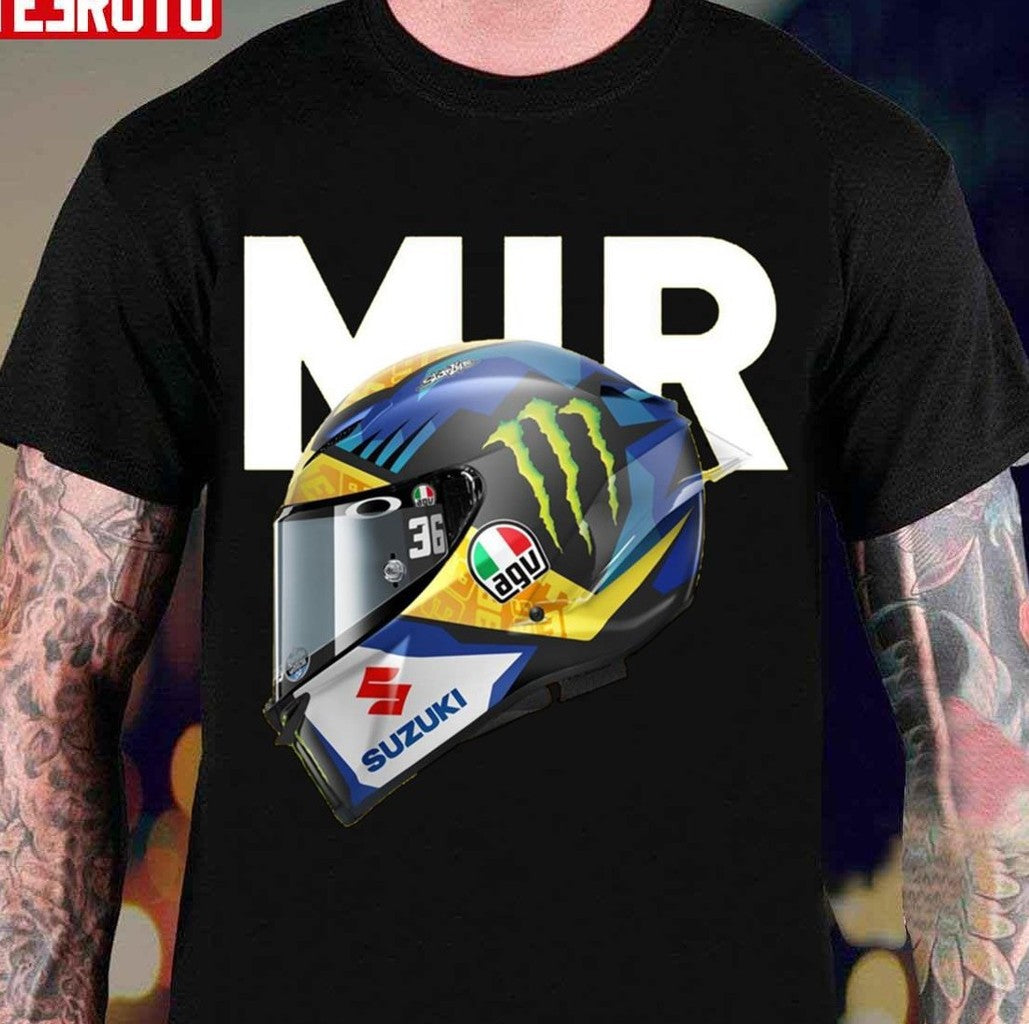 The Helmet Design Joan Mir World Champion Unisex Hoodie