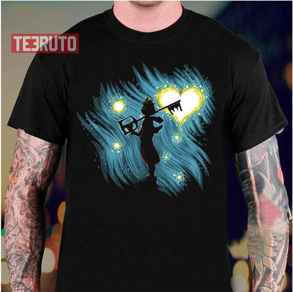 Starry Heart Kingdom Hearts Unisex T-Shirt
