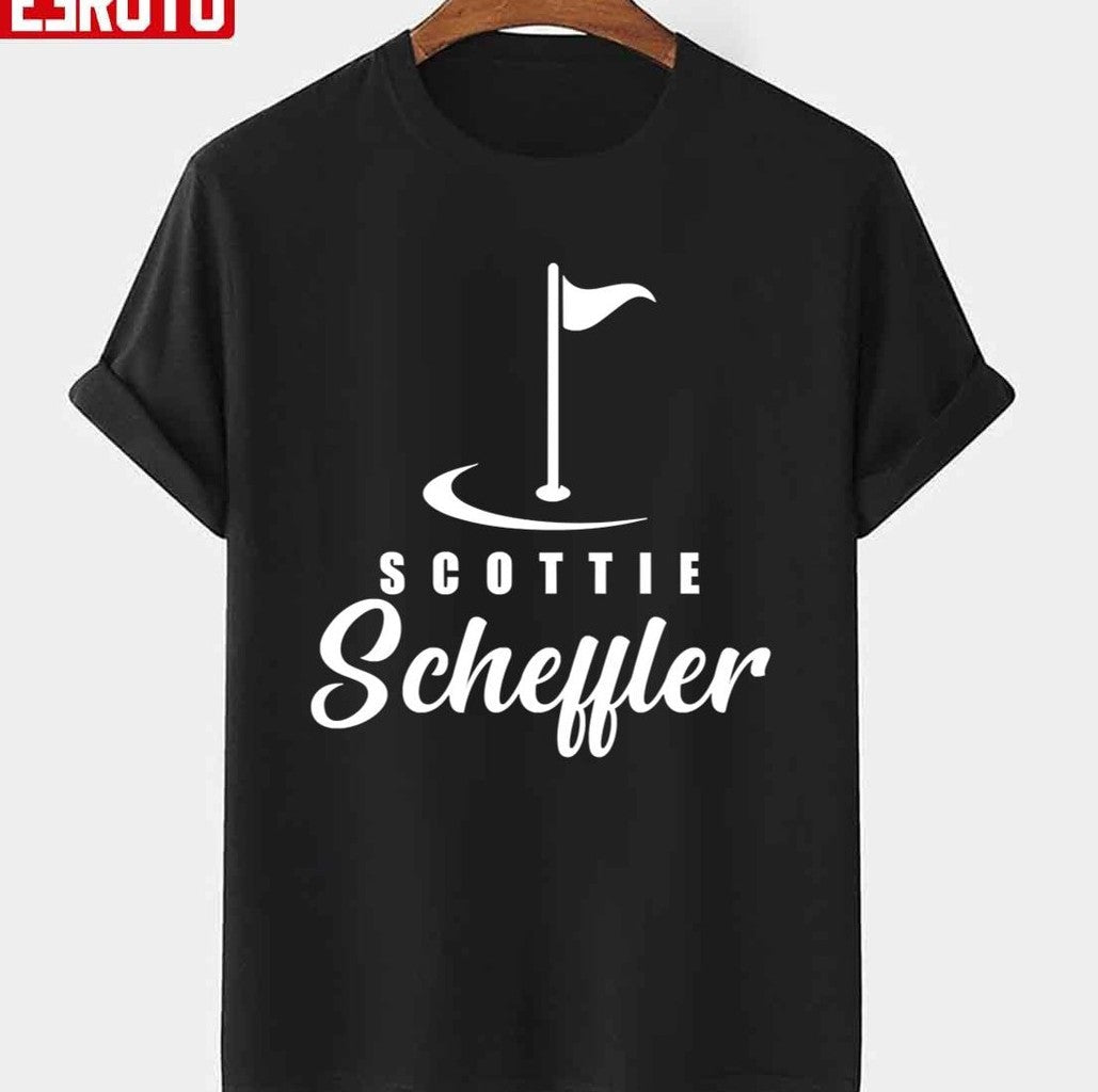 PGA Tour Scottie Scheffler Golfer Unisex T-shirt