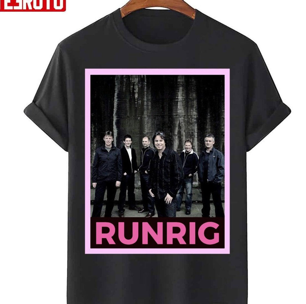 Smiling In Heart Runrig Unisex T-Shirt