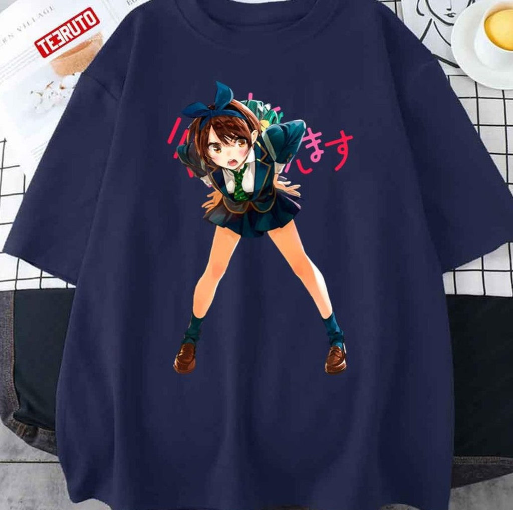 Ruka Sarashina Kanojo Okarishimasu Anime Girl Unisex T-Shirt