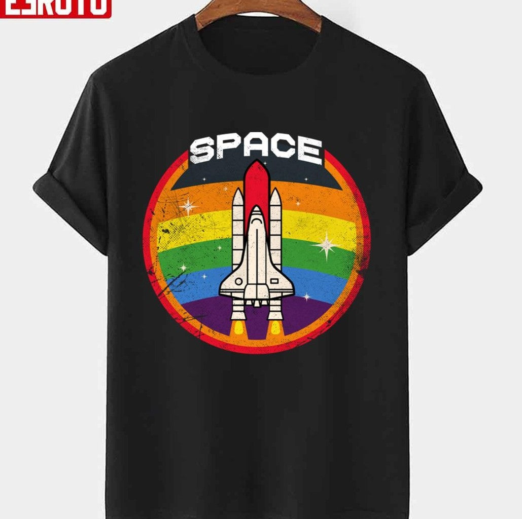 Space Shuttle Launch Vintage Unisex T-shirt