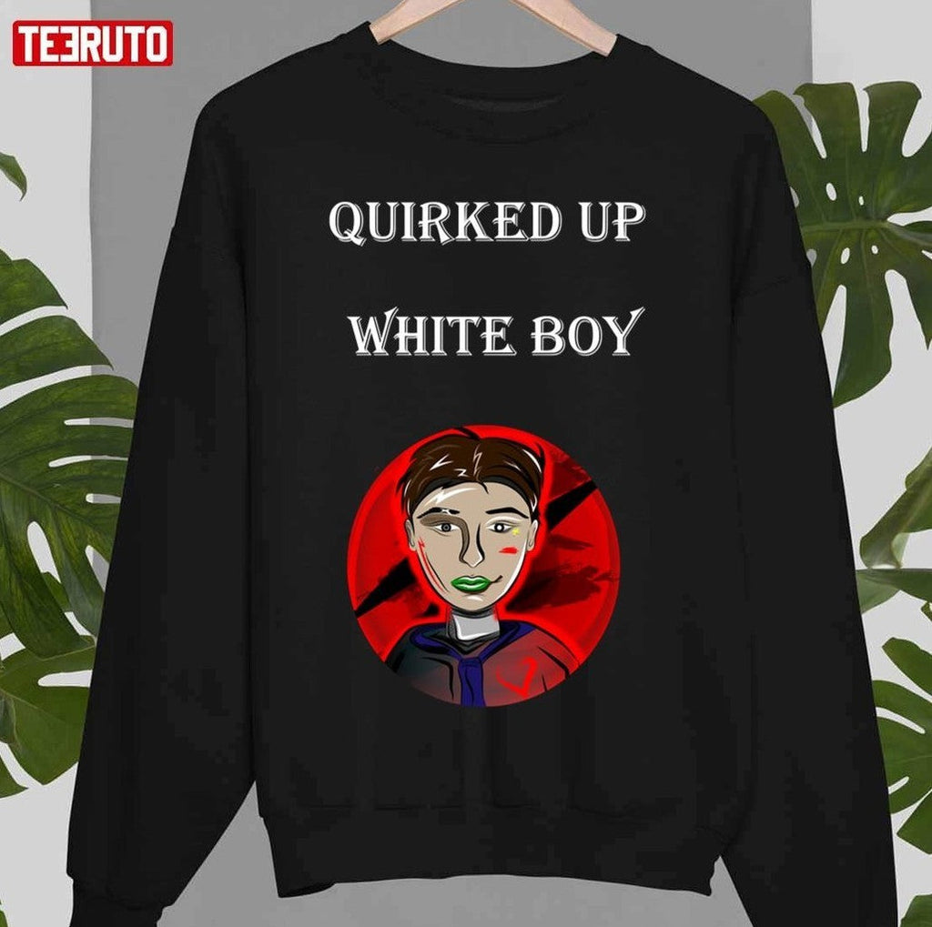 Quirked Up White Boy Unisex T-Shirt