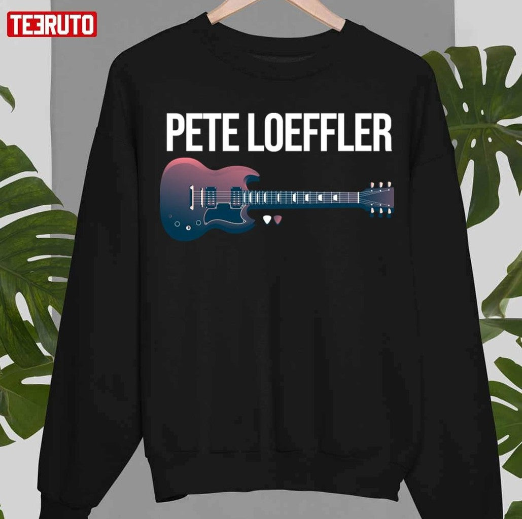 Pete Loeffler Guitar Design Unisex Sweatshirt