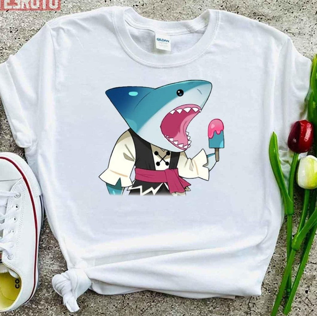 Shroomie Sorbet Shark Cookie Unisex T-Shirt
