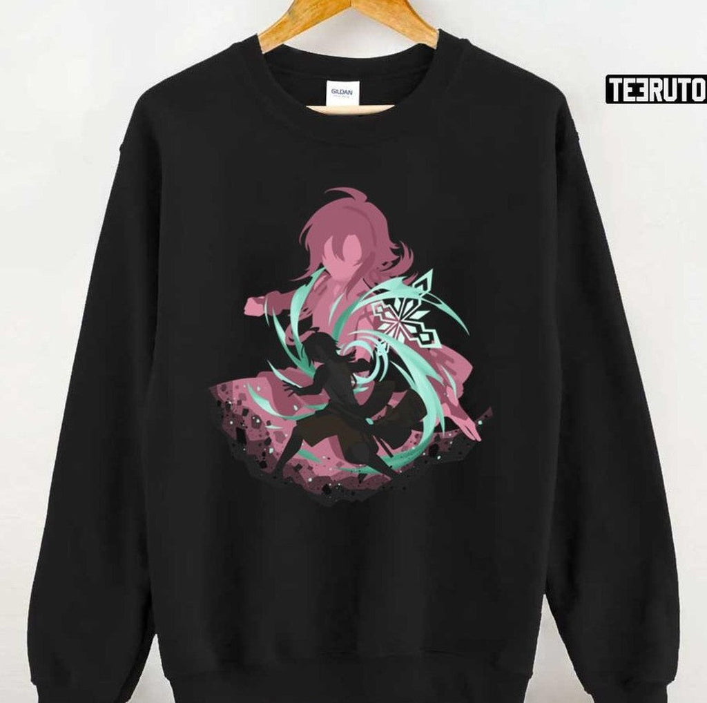 Shikanoin Heizou Genshin Impact Silhouette Fanmade Unisex T-Shirt