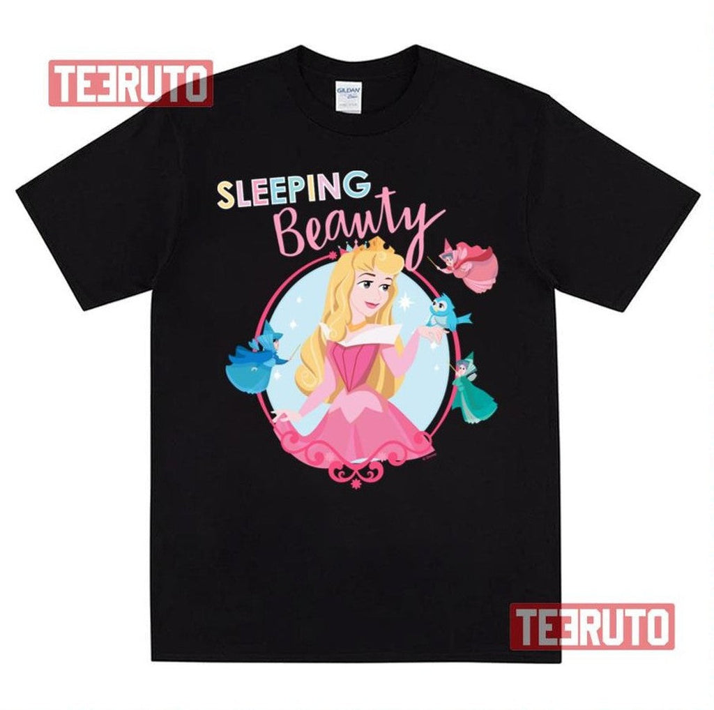 Sleeping Beauty With Fairy Godmothers Unisex T-Shirt