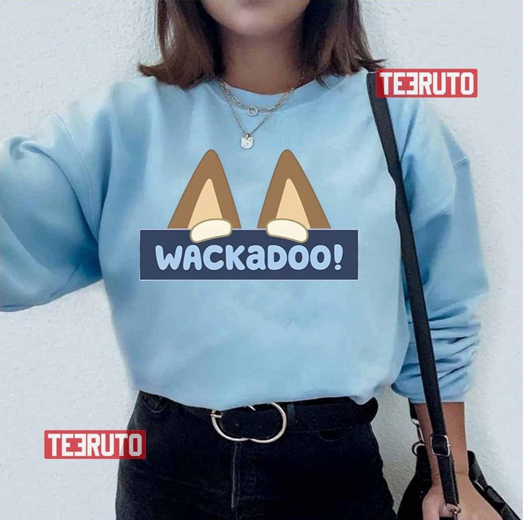 Bingo's Ears Bluey Wackadoo Unisex T-Shirt