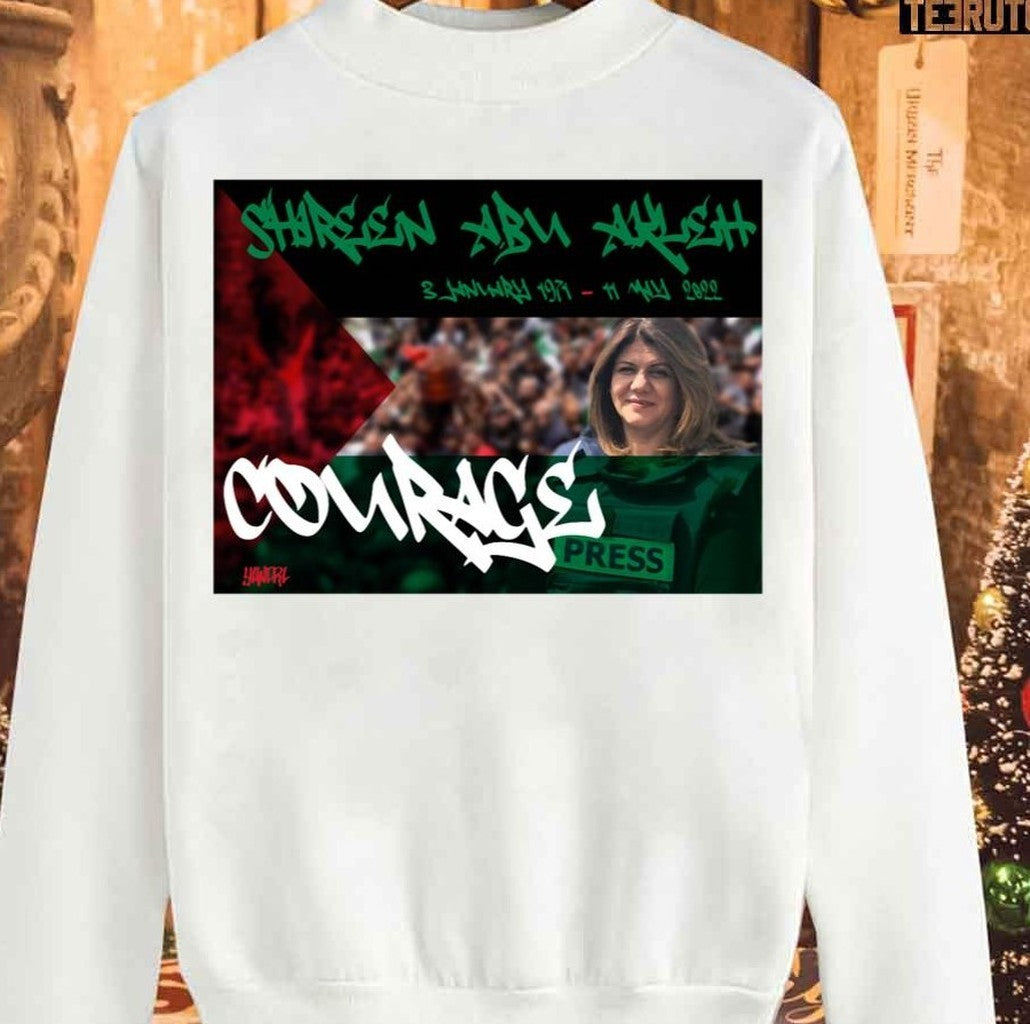 Shireen Abu Akleh The Hero Unisex Sweatshirt
