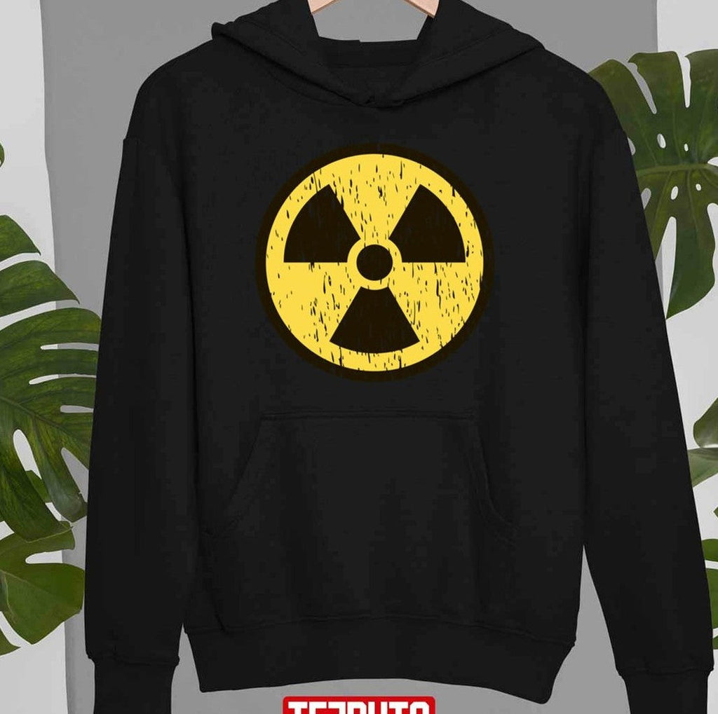 Nuke Distressed Nuclear Symbol Unisex T-Shirt