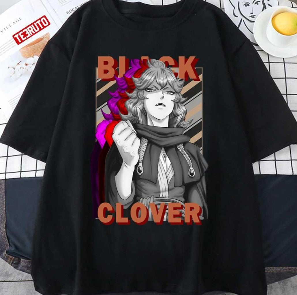 Monochrome Rgb Mereoleona Vermillion Black Clover Burakku Kuroba Design Unisex T-Shirt