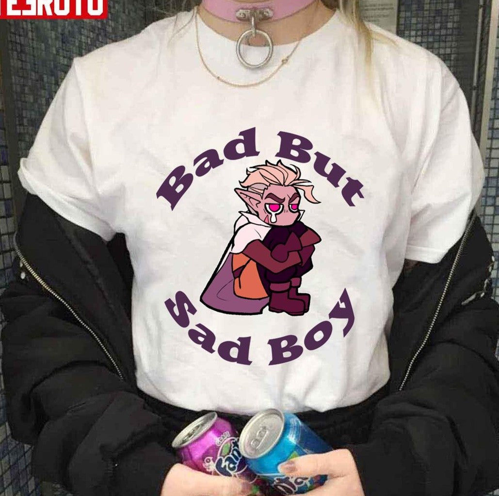 Bad But Sad Boy Golden Guard The Owld HouseUnisex Hoodie