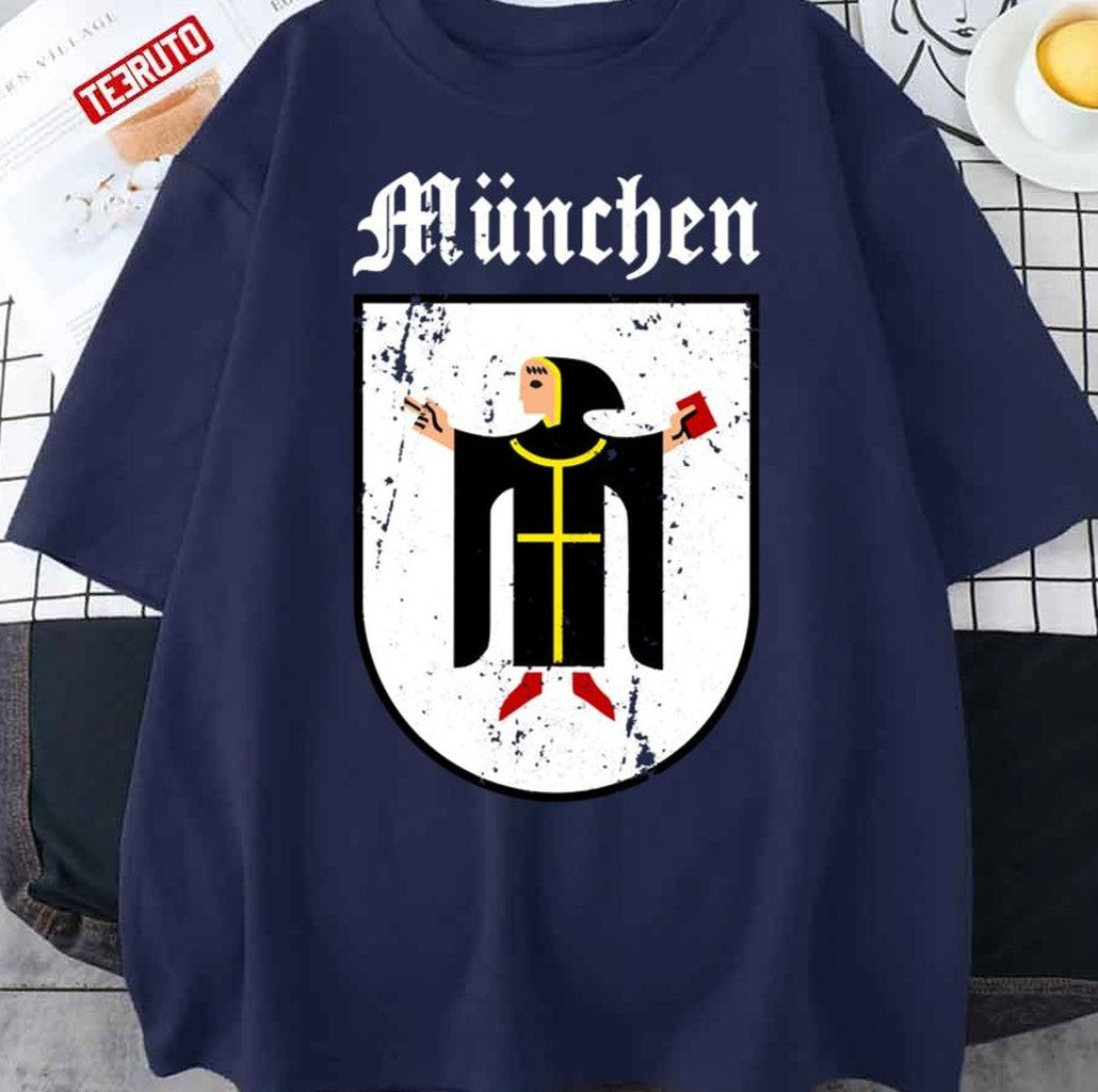 MÃ¼nchen Wappen Coat Of Arms Unisex T-Shirt