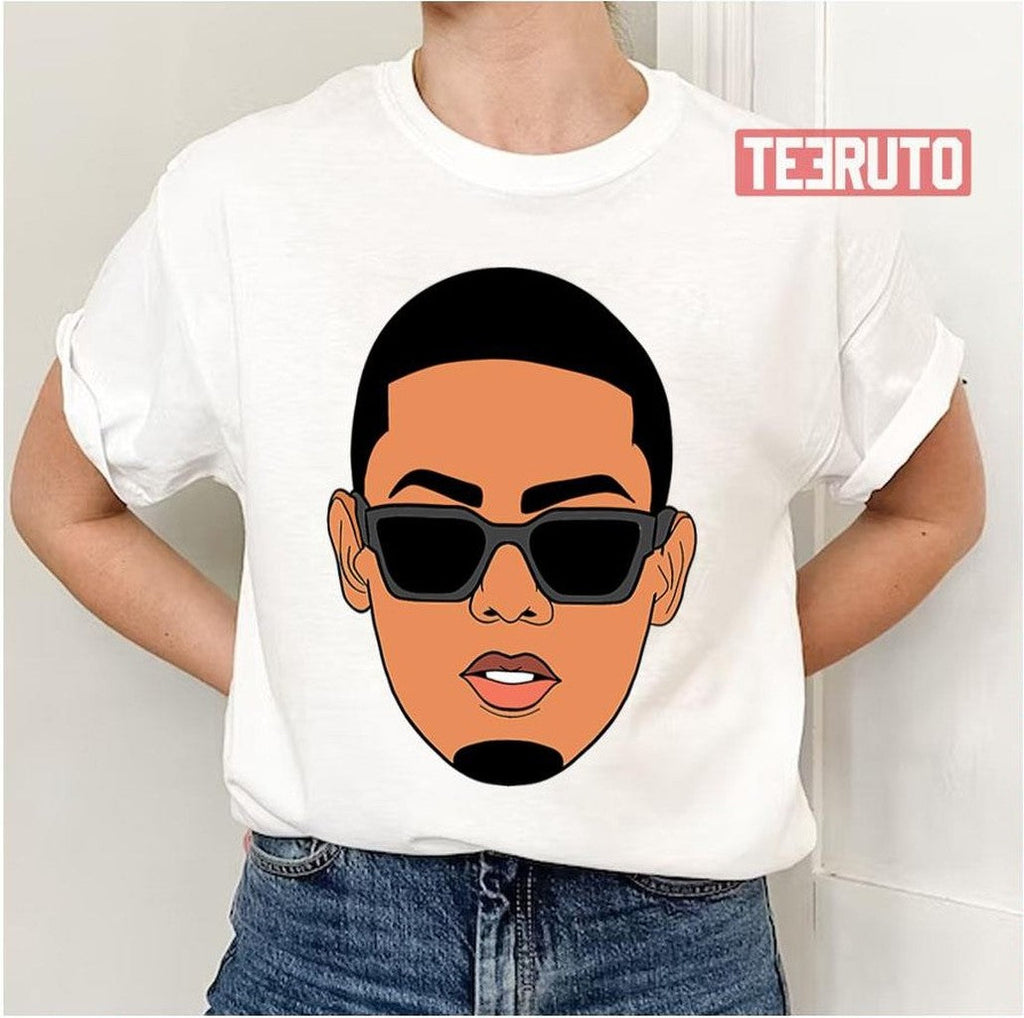 Portrait Drawing Myke Towers Unisex T-Shirt