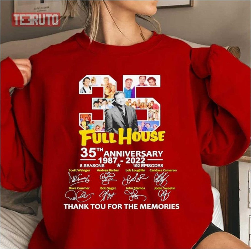 35 Years Anniversary Full House Unisex T-Shirt