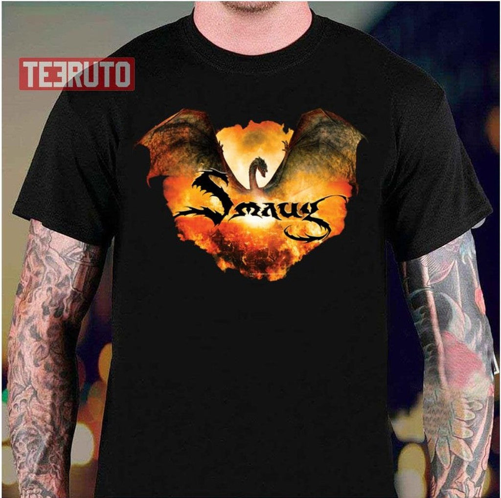 Smaug Over Laketown The Hobbit Unisex Tank Top