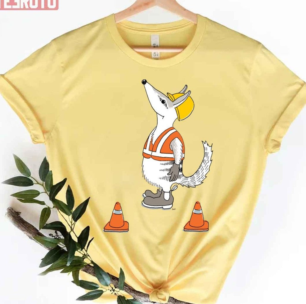 Numbat In A Hardhat Worker Unisex T-Shirt