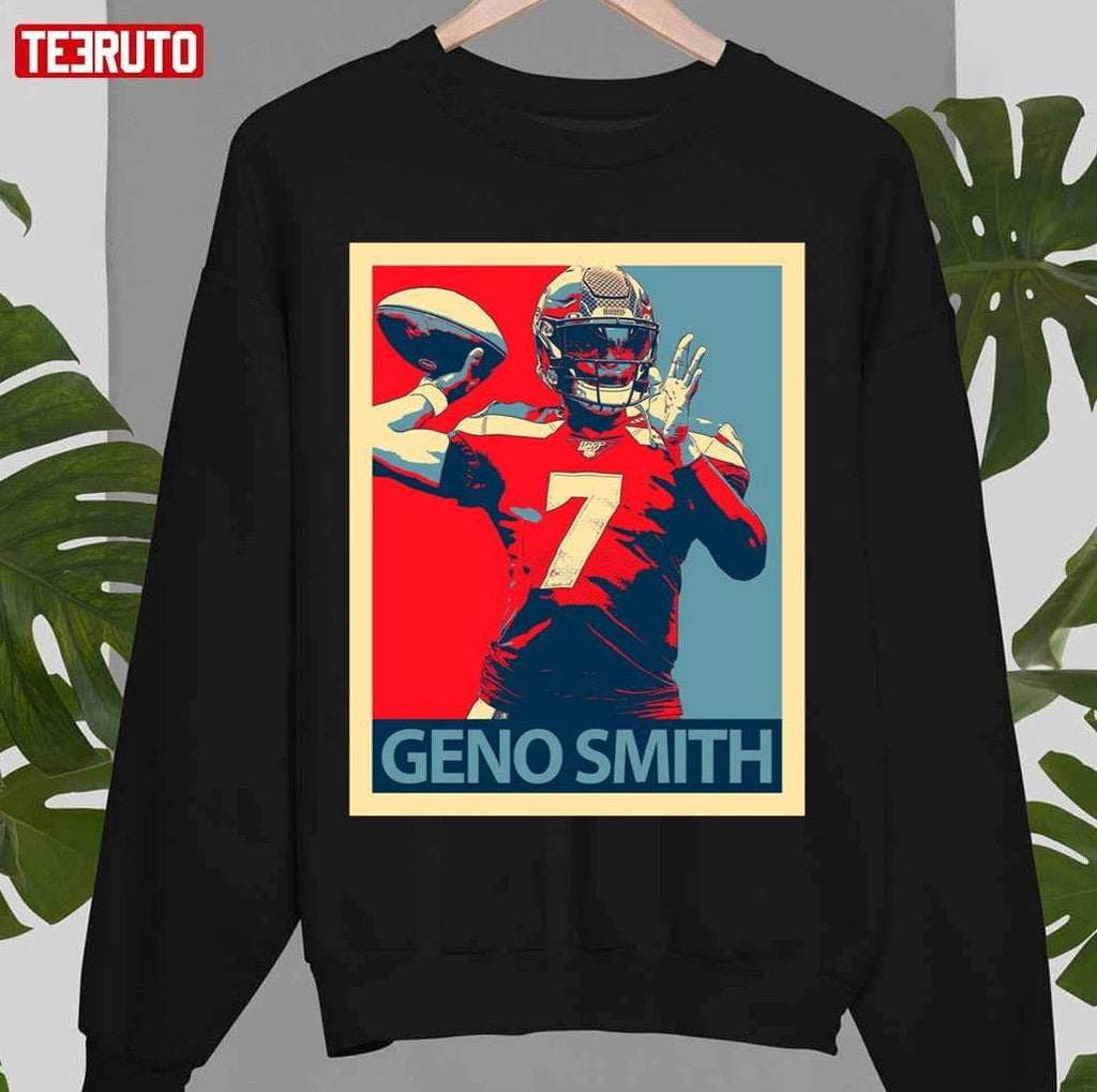 No 7 Geno Smith Trending Hope Art Unisex Sweatshirt