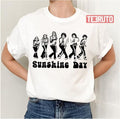 Sunshine Day Band Black The Brady Bunch Unisex T-Shirt