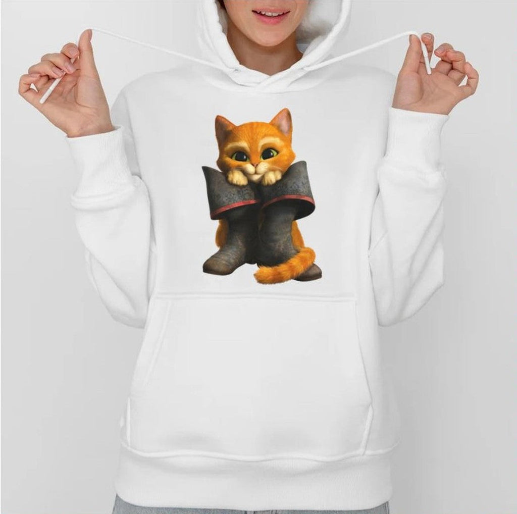 Babay Cat Puss In Boots Unisex Hoodie