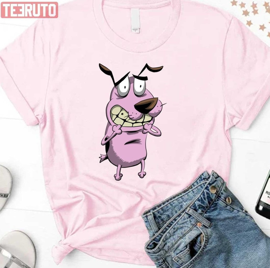 Something's Wrong Courage The Cowardly Dog Unisex Sweatshirt