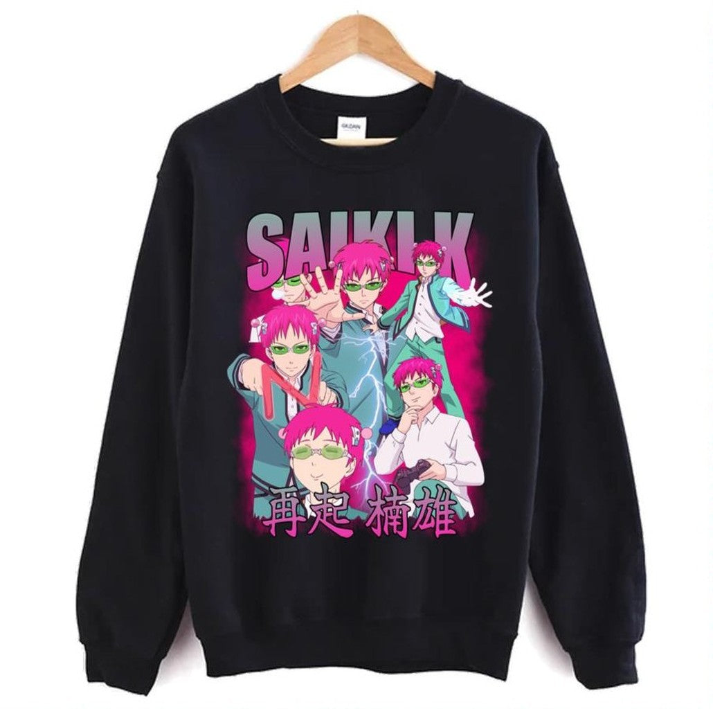 Saiki Kusuo Japanese Anime The Disastrous Life Of Saiki K Unisex T-Shirt