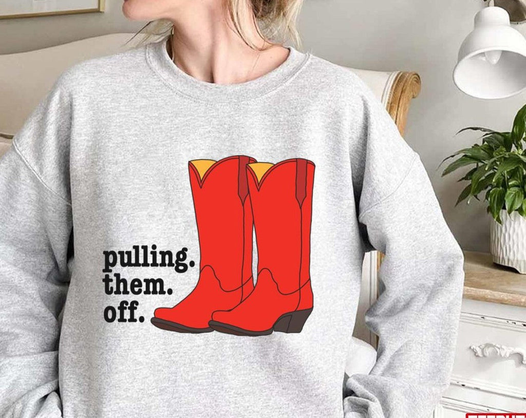Ted’s Cowboy Boots From How I Met Your Mother Unisex Sweatshirt