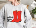 Ted’s Cowboy Boots From How I Met Your Mother Unisex Sweatshirt