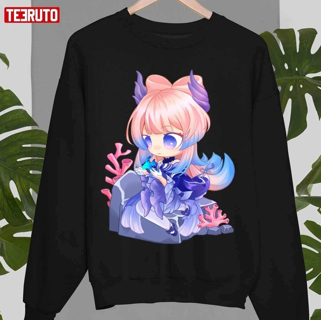 Sangonomiya Kokomi Chibi Genshin Impact Unisex T-Shirt
